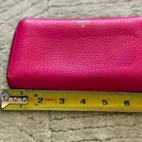 Fossil bright fuchsia wallet - Picture 7 of 9
